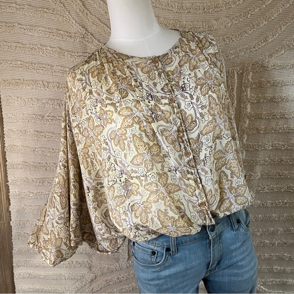 Vintage Batwing Hippie Blouse